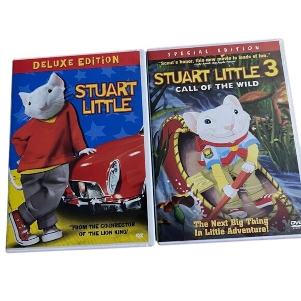 STUART LITTLE DVDs Set of‎ 2 MOVIES